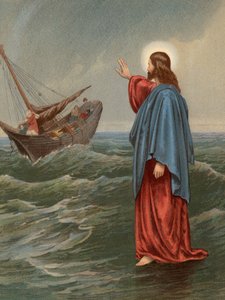Christ Walking on the Sea, St John, VI, 20