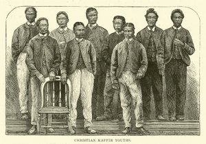 Christian Kaffir Youths by English School