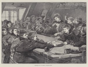 Christmas Day on Board a Training-Ship by English School