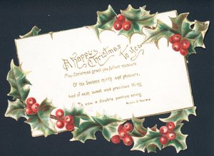 Christmas Rhyme by English School