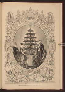 Christmas Tree at Windsor Castle, in the Christmas Supplement of the 