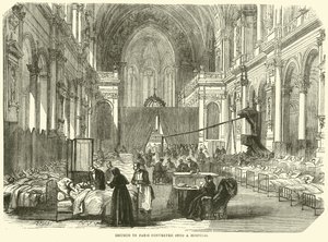 Church in Paris Converted into a Hospital, November 1870