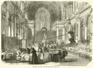 Church in Paris Converted into a Hospital, November 1870