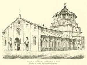 Church of Santa Maria delle Grazie, at Milan