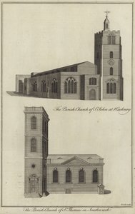 Church of St John, Hackney and Church of St Thomas, Southwark by English School