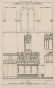 Church of St Mary at the Cross, Shoreditch by English School