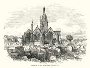 Church of St Nicholas, Yarmouth by English School