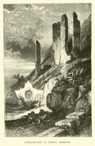 Churchyard at Monte Serrone by English School