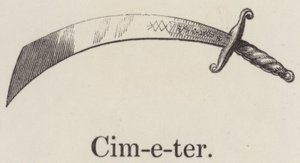 Scimitar by English School