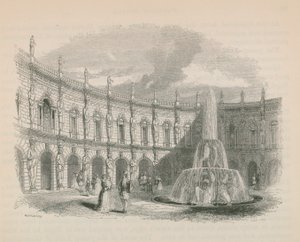 Circular Court in Whitehall by English School