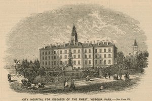 City Hospital for Diseases of the Chest, Victoria Park, London by English School