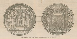 City Medal for the Royal Thanksgiving at St Paul