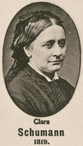 Clara Schumann by English School