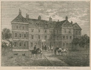 Clarges House, Piccadilly, London by English School