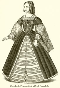 Claude of France, First Wife of Francis I by English School