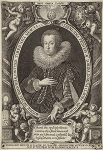 Claudia de Medici by English School