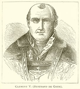 Clement V (Bertrand de Goth) by English School