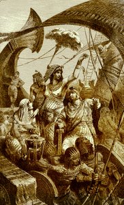 Cleopatra at the Battle of Actium