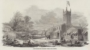 Clift-House Iron Building Works, near Bristol by English School