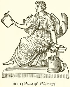 Clio (Muse of History) by English School