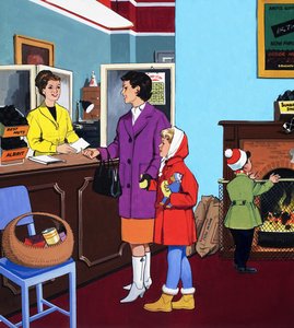 Coal Saleswoman