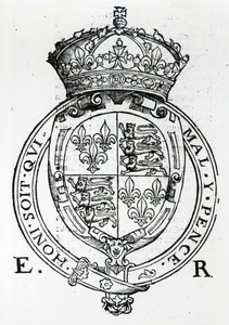 Coat of Arms of Queen Elizabeth I by English School