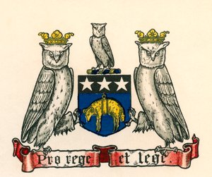 Coat of Arms of Leeds, England by English School