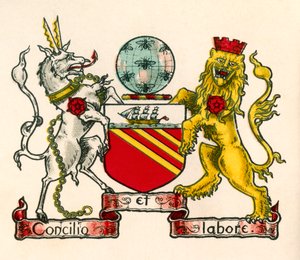 Coat of Arms of Manchester, England