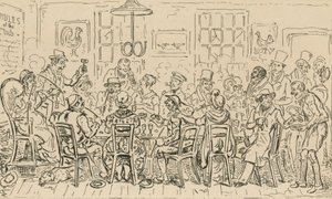 Cock and Hen Club by English School