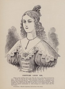 Louis XIII Hairstyle (engraving)