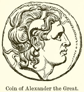 Coin of Alexander the Great by English School