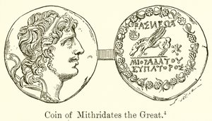Coin of Mithridates the Great by English School