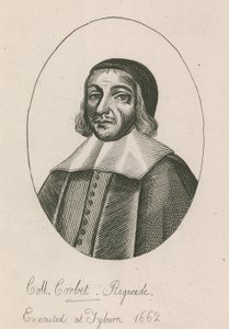 Coll Corbet, Regicide, executed at Tyburn, 1662 by English School
