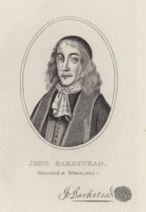 Colonel John Barkstead by English School