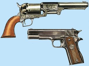 Colt Revolver and Automatic