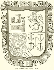 Columbus Coat of Arms by English School
