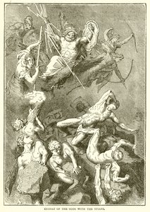 Combat of the Gods with the Titans