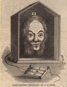 Comic Electric Telegraph by G. E. Smith