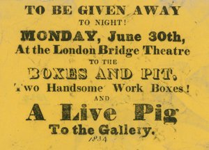 Competition Prizes to be Given Away at the London Bridge Theatre by English School