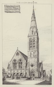 Congregational Church and Schools, Woodford by English School