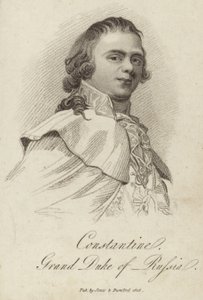 Constantine Pavlovich, Grand Duke of Russia by English School
