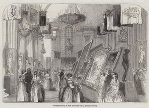 Conversazione, in the Egyptian-Hall, Mansion House by English School