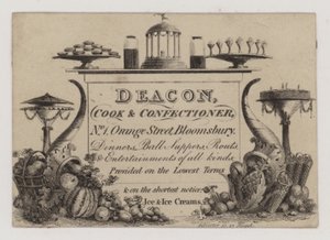 Cook & Confectioner, Deacon by English School