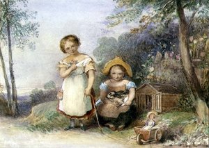 Cornish Misses by English School
