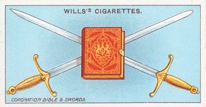 Coronation Bible and Swords