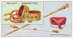Coronation Regalia by English School