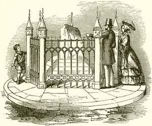 Coronation Stone at Kingston-on-Thames by English School