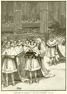 Coronation of William IV: The Royal Procession