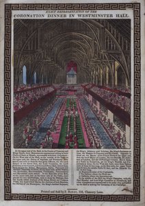 Coronation of his Majesty George III at Westminster by English School