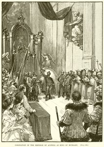 Coronation of the Emperor of Austria as King of Hungary